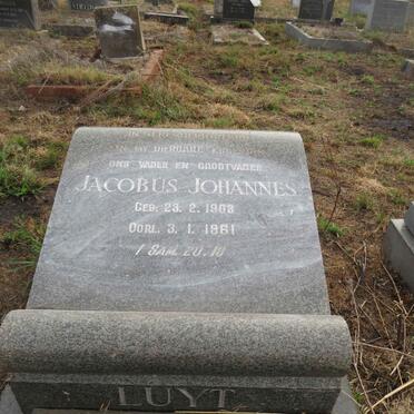 LUYT Jacobus Johannes 1903-1961 