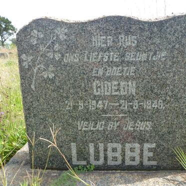 LUBBE Gideon 1947-1949