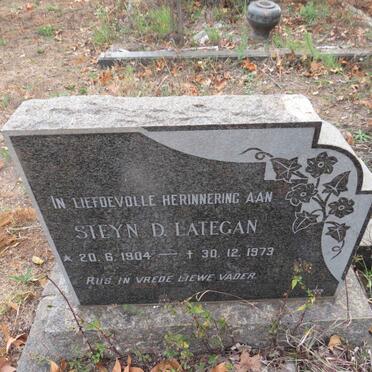 LATEGAN Steyn D. 1904-1973