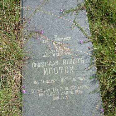 MOUTON Christiaan Rudolph 1923-1994