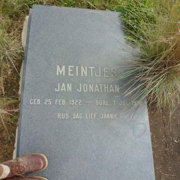 MEINTJES Jan Jonathan 1922-1978