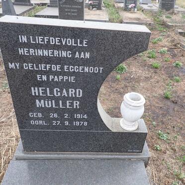 MULLER Helgard 1914-1978