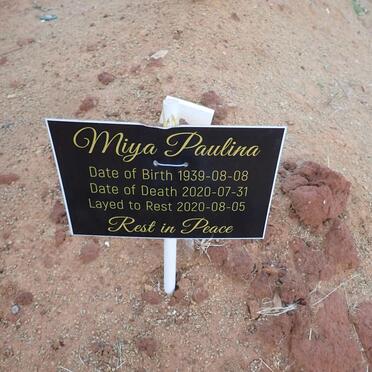 MIYA Paulina 1939-2020