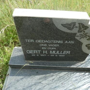MULLER Gert H. 1927-1999