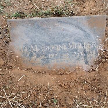 MULLER D.M. 1917-1981