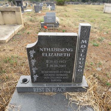 MOTLOUNG Nthabiseng Elizabeth 1973-2007