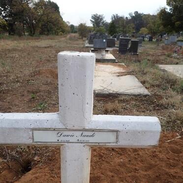 NAUDE Dawie 1936-2001