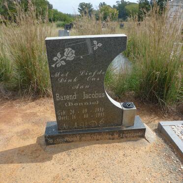 NAUDÉ Barend Jacobus 1950-1995