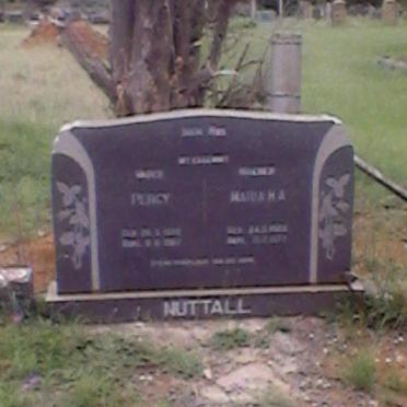 NUTTALL Percy &amp; Maria H.A.