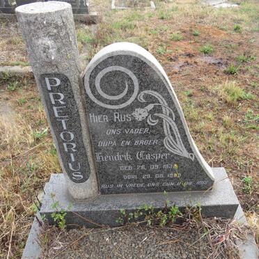 PRETORIUS Hendrik Casper 1932-19??