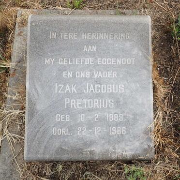 PRETORIUS Izak Jacobus 1889-1966