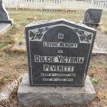 PEVERETT Dulcie Victoria 1901-1945