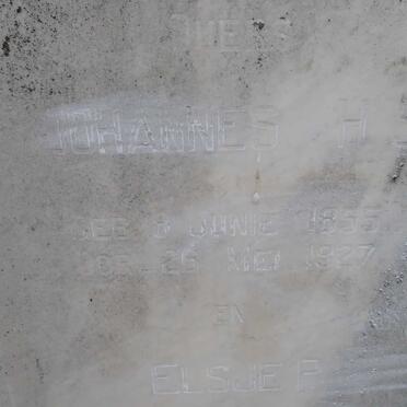 PRETORIUS Johannes H.S. 1855-1927 & Elsje P. FOURIE 1868-1966 _2