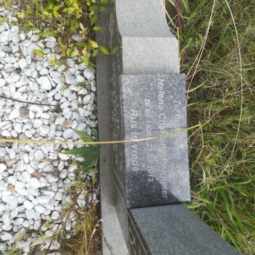POTGIETER J.H. 1926-1992 &amp; Helena Charlotte 1930-2013