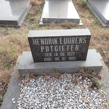 POTGIETER Hendrik Lourens 1922-1992