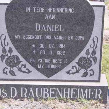 RAUBENHEIMER Daniel 1914-1992