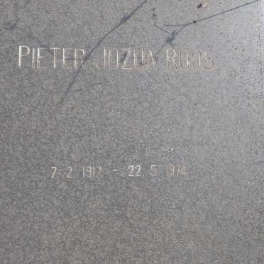 ROOS Pieter Jozua 1917-1974