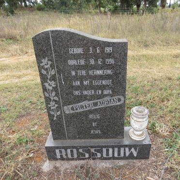 ROSSOUW Pieter Adrian 1919-1996