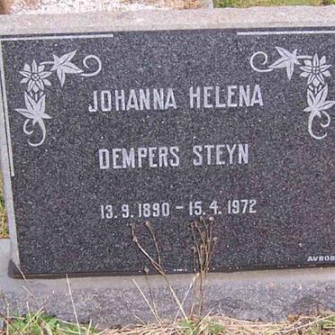 STEYN Johanna Helena Dempers 1890-1972