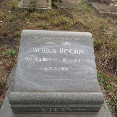STEYN Jacobus Hendrik 1897-1968