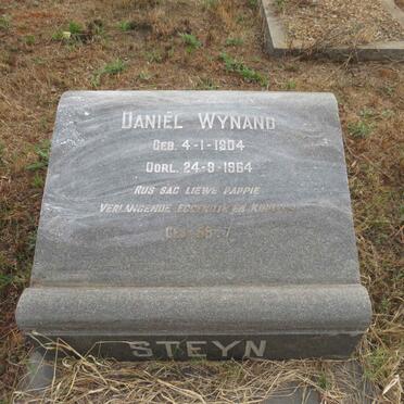 STEYN Daniel Wynand 1904-1964