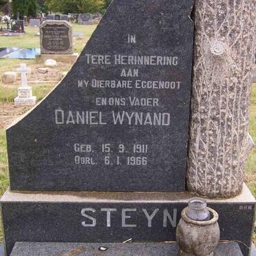 STEYN Daniel Wynand 1911-1966