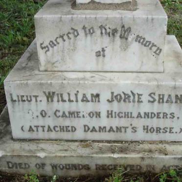 SHAND William Jorie