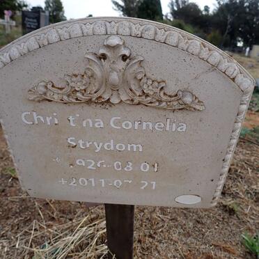 STRYDOM Christina Cornelia 1926-2011
