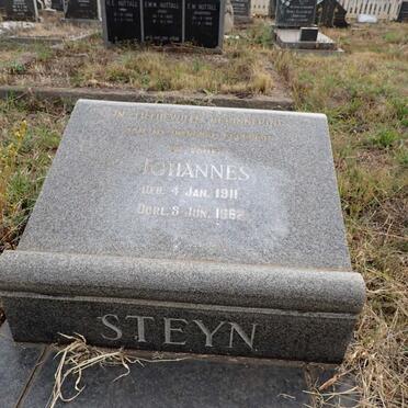 STEYN Johannes 1911-1962