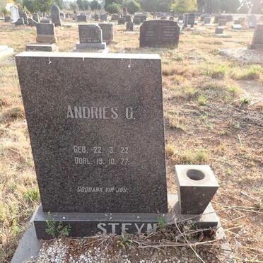 STEYN Andries G. 1922-1977