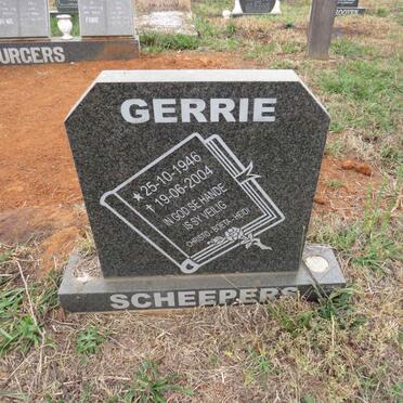 SCHEEPERS Gerrie 1946-2004