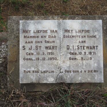 STEWART D.I. 1871-1939 :: STEWART S.J. 1931-1950