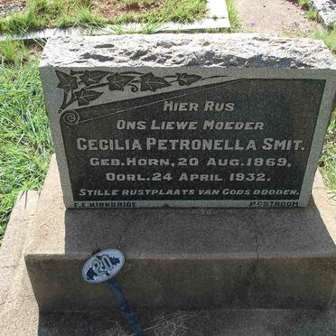 SMIT Cecilia Petronella nee HORN 1869-1932