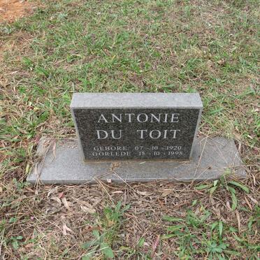 TOIT Antonie, du 1920-1998 