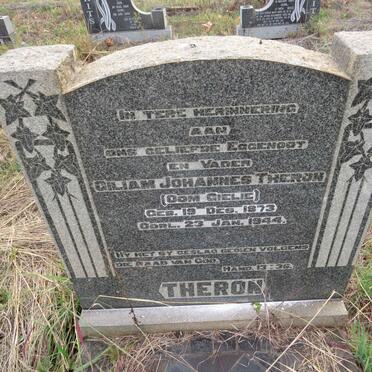 THERON Giliam Johannes 1873-1944