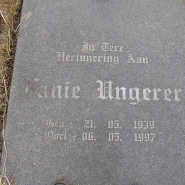 UNGERER ?anie 1939-1997