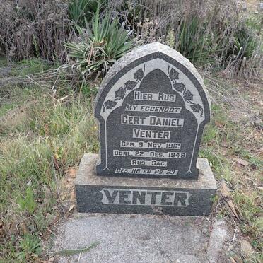 VENTER Gert Daniel 1912-1948