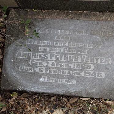 VENTER Andries Petrus 1888-1946