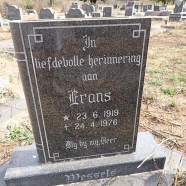 WESSELS Frans 1919-1976
