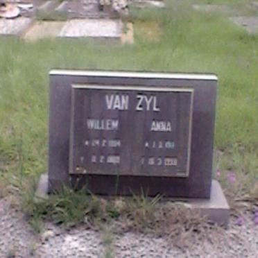 ZYL Willem, van &amp; Anna