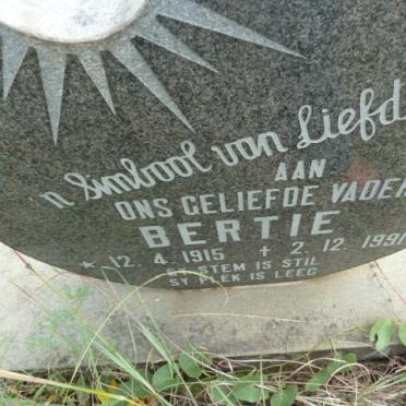 ? Bertie 1915-1991