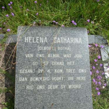 ? Helena Catharina nee BOTHA