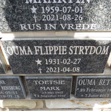 STRYDOM Flippie 1931-2021