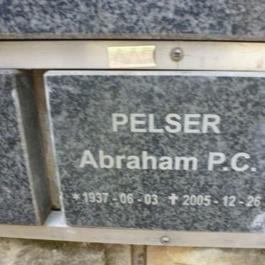 PELSER Abraham P.C. 1937-2005
