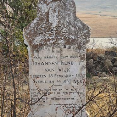 WIJK Johannes Hendrik, van 1850-1922