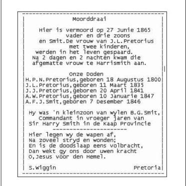 1. Transcription recorded Aug 1991