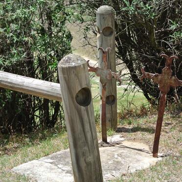 Free State, HARRISMITH district, Van Reenen, Oaklands 1192, British Military Markers