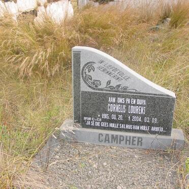 CAMPHER Cornelis Lourens 1915-2004