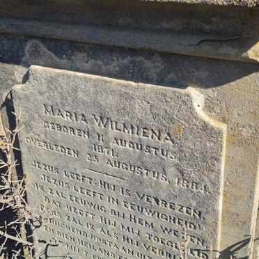 ROOYEN Maria Wilmiena, van 1871-1884 _2