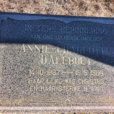 D'ALEBOUT Annie Charlotte 1887-1966